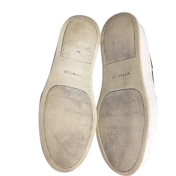 Vince Platform Slip on Women’s Sneakers Black Size 8.5 Minimalist Casual - Picture 9 of 12